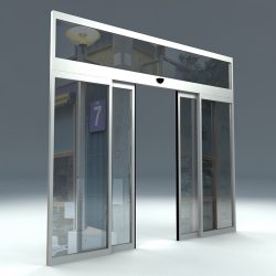 Automatic Glass Sliding Door